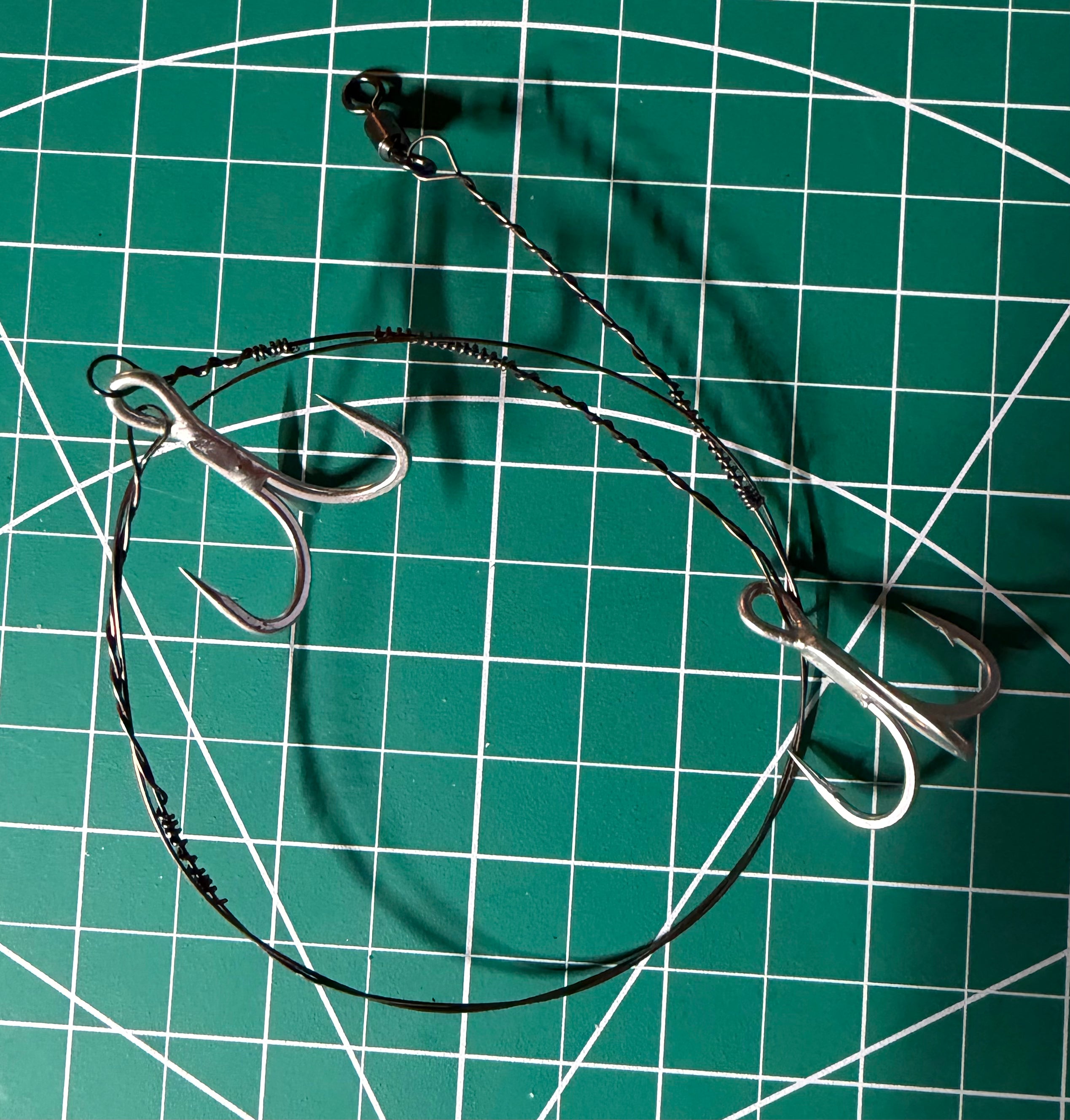 Extra heavy Jerry-rig live bait rig